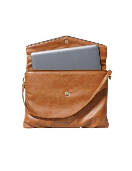 Nilox 14NXPOECQS004 borsa per laptop 39,6 cm (15.6") Ventriquattore da donna Marrone