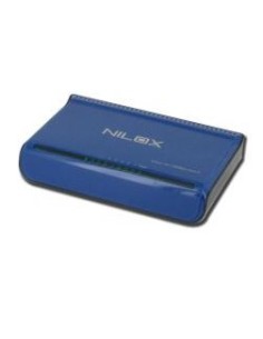 Nilox 16NX040501002 switch di rete Blu