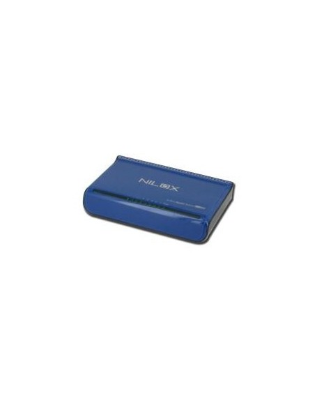 Nilox 16NX040502002 switch di rete Blu