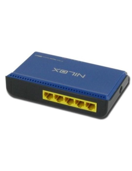 Nilox 16NX040502002 switch di rete Blu