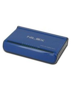 Nilox 16NX040801002 switch di rete Blu