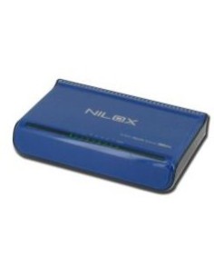 Nilox 16NX040802002 switch di rete Blu