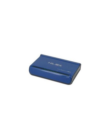 Nilox 16NX040802002 switch di rete Blu