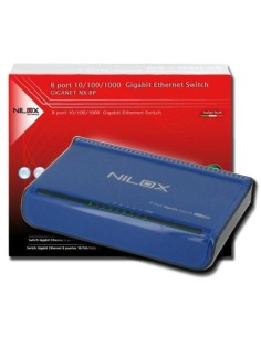 Nilox 16NX040802002 switch di rete Blu 2