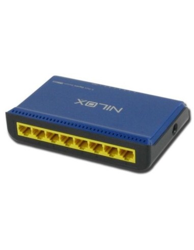 Nilox 16NX040802002 switch di rete Blu