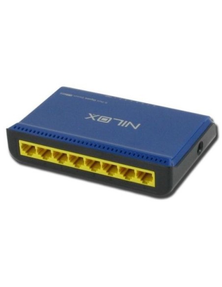 Nilox 16NX040802002 switch di rete Blu