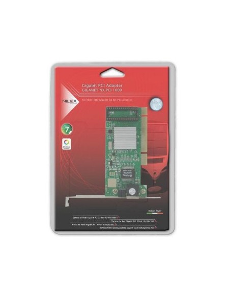 Nilox 16NX050302002 scheda di rete e adattatore Interno Ethernet 1000 Mbit s