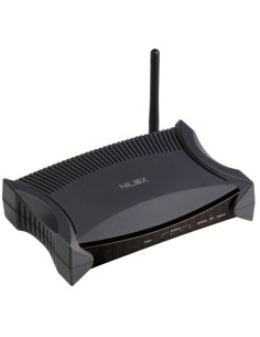 Nilox NX-R150 router wireless Fast Ethernet Nero, Blu