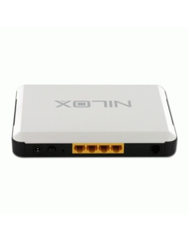 Nilox 16NX081412001 router cablato Nero, Bianco