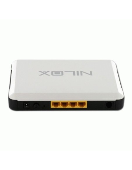 Nilox 16NX081412001 router cablato Nero, Bianco