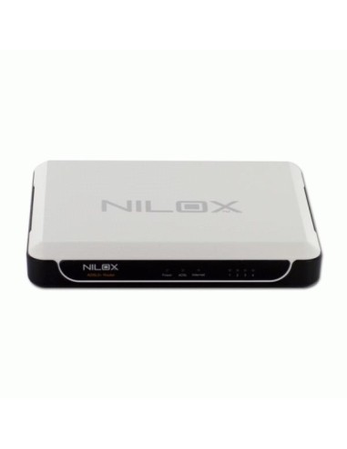 Nilox 16NX081412001 router cablato Nero, Bianco