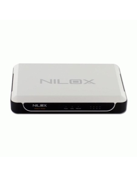 Nilox 16NX081412001 router cablato Nero, Bianco