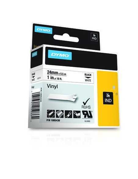 Dymo NASTRO 24MMX 5 5M VINILE NE BI D1 RHINOPRO 1805430 0071701059864 MATERIALE DI CONSUMO
