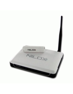 Nilox Kit ADSL Wireless 54M Router + USB router wireless Bianco 2