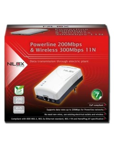 Nilox POWERLINE WIRELESS 200 MBPS Interno WLAN 200 Mbit s 2