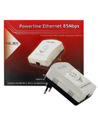 Nilox PowerLine Ethernet 85 Mbps 85 Mbit s