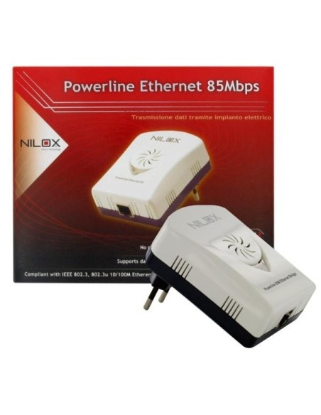 Nilox PowerLine Ethernet 85 Mbps 85 Mbit s