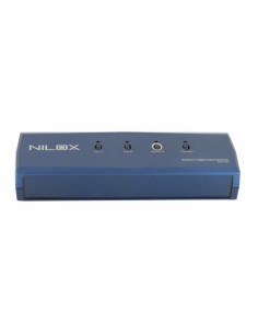 Nilox 16NXKV12US001 switch per keyboard-video-mouse (kvm) Blu