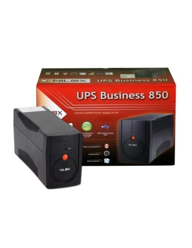 Nilox Business 850 gruppo di continuità (UPS) 0,85 kVA 450 W