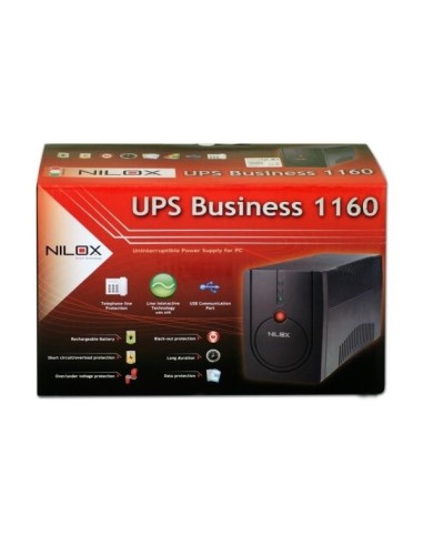 Nilox Business 1160 gruppo di continuità (UPS) 1,16 kVA 580 W