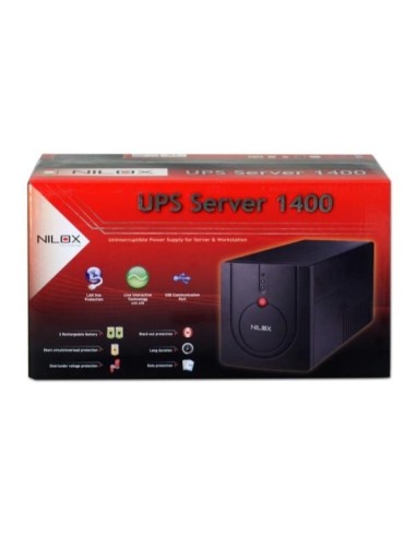 Nilox Server 1400 gruppo di continuità (UPS) 1,4 kVA 900 W