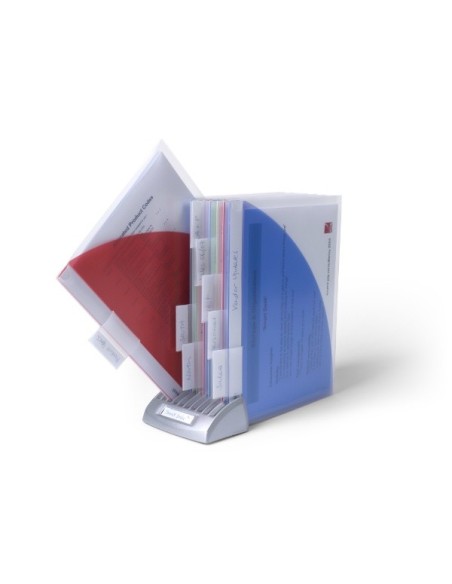 Rexel Smart Desk Base Silver porta documenti Plastica Argento