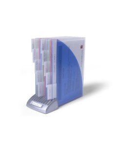 Rexel Smart Desk Base Silver porta documenti Plastica Argento 2