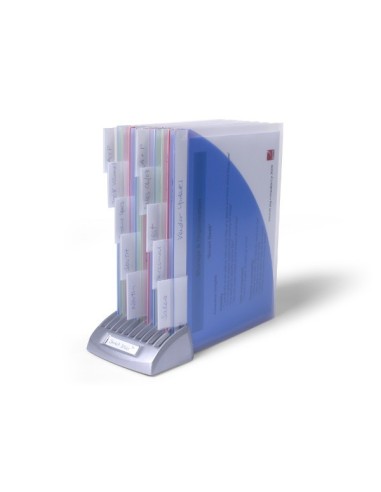 Rexel Smart Desk Base Silver porta documenti Plastica Argento