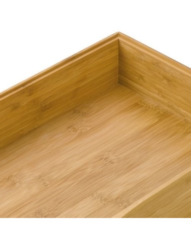 Rexel Bamboo Vaschetta Portadocumenti - Legno Naturale