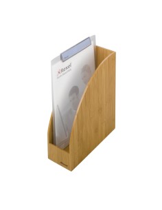 Rexel Bamboo Portariviste - Legno Naturale 2