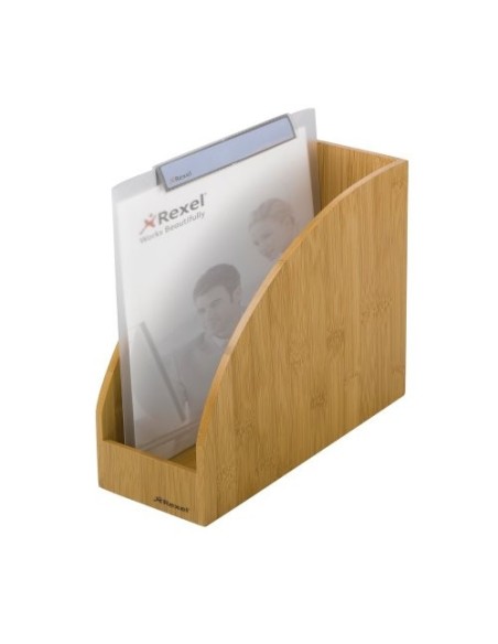 Rexel Bamboo Portariviste - Legno Naturale