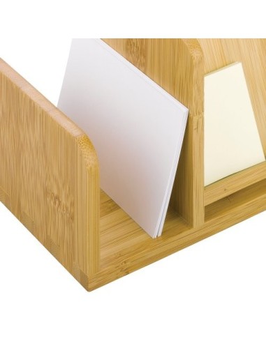 Rexel Bamboo Organizer 3in1 - Legno Naturale