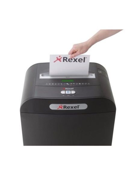 Rexel RDSM770 Super Micro Cut distruggi documenti 25 cm Nero