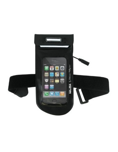 Nilox 29NXPOWP00001 custodia per cellulare Nero, Trasparente