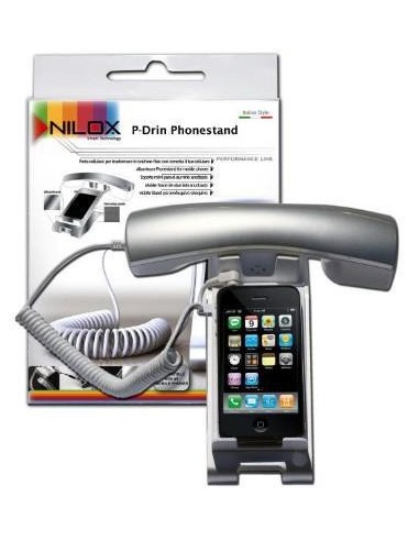Nilox 29NXST00PH001 supporto per personal communication Argento