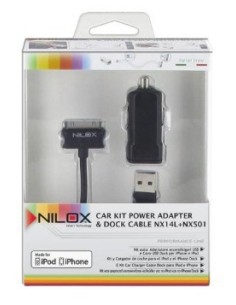 Nilox NX13L Telefono cellulare, MP3 Nero Accendisigari, USB Auto, Interno, Esterno 2