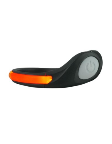 Nilox 30NXLS0000001 luce e riflettore sportivi di sicurezza Luce a clip per scarpa Nero, Grigio Corsa
