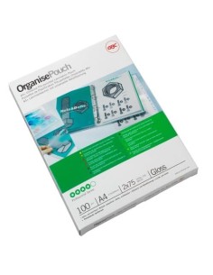 GBC ORGANISE POUCH 2X75MIC MATT (25) pellicola per plastificatrice 25 pz 2