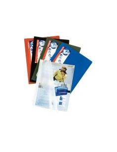 Esselte Portalistini in polipropilene cartellina con fermafoglio Polipropilene (PP) Blu
