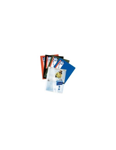 Esselte Portalistini in polipropilene cartellina con fermafoglio Polipropilene (PP) Blu