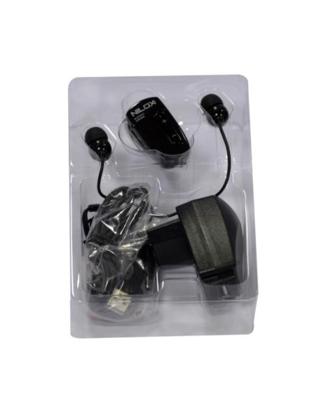 Nilox NX-STER10 Cuffie Wireless Nero