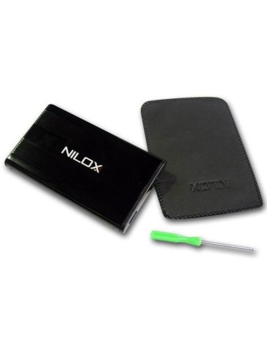 Nilox DH0002ER-CK contenitore di unità di archiviazione Nero 2.5"