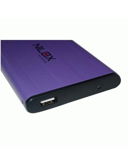 Nilox DH0002ER-CP contenitore di unità di archiviazione Viola 2.5"
