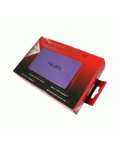 Nilox DH0002ER-CP contenitore di unità di archiviazione Viola 2.5"