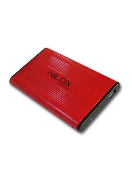 Nilox DH0002ER-CR contenitore di unità di archiviazione Rosso 2.5"