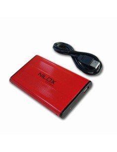 Nilox DH0002ER-CR contenitore di unità di archiviazione Rosso 2.5" 2