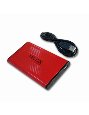 Nilox DH0002ER-CR contenitore di unità di archiviazione Rosso 2.5"