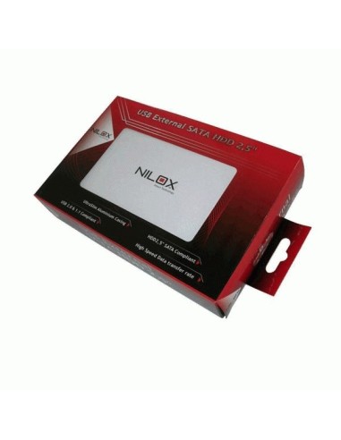 Nilox DH0002ER-CW contenitore di unità di archiviazione Bianco 2.5"