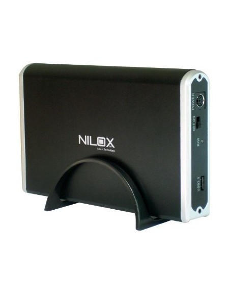Nilox DH0003ER-3.0E contenitore di unità di archiviazione Nero 3.5"