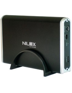 Nilox DH0311ER-3.0 disco rigido esterno 1 TB 7200 Giri min 3.5" USB tipo A 3.2 Gen 1 (3.1 Gen 1) Nero, Argento